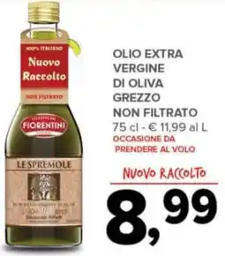 Todis Olio extra vergine di oliva grezzo non filtrato offerta