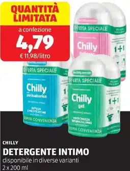 ALDI Chilly detergente intimo offerta
