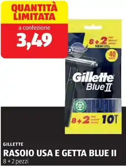 ALDI Gillette rasoio usa e getta blue ii offerta