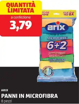 ALDI Arix panni in microfibra offerta