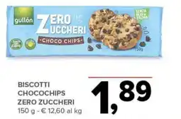Todis Biscotti chocochips zero zuccheri offerta