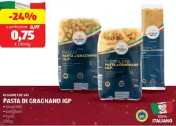 ALDI Regione che vai pasta di gragnano igp offerta