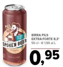 Todis Birra pils extra-forte 8,3° offerta