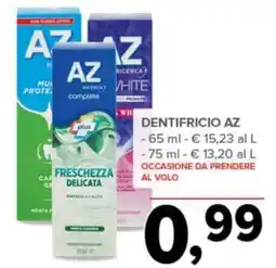 Todis Dentifricio AZ offerta
