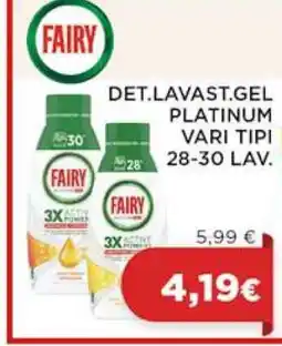 Coop FAIRY DET.LAVAST.GEL PLATINUM offerta
