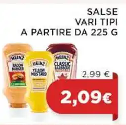Coop SALSE VARI TIPI offerta