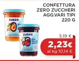 Coop CONFETTURA ZERO ZUCCHERI AGG. VARI TIPI offerta