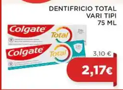 Coop Colgate Dentifricio Total offerta