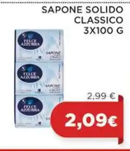 Coop SAPONE SOLIDO CLASSICO 3X100 G offerta
