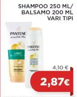Coop Pantene Shampoo/Balsamo offerta
