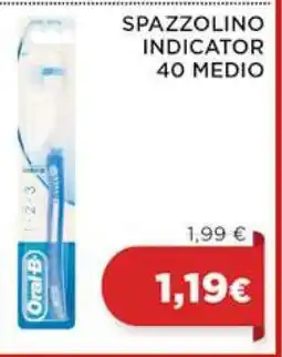 Coop SPAZZOLINO INDICATOR 40 MEDIO offerta
