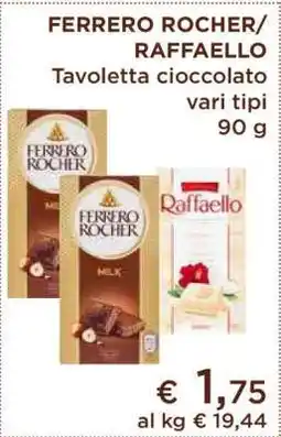 Coop FERRERO ROCHER/RAFFAELLO offerta