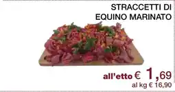 Coop STRACCETTI DI EQUINO MARINATO offerta