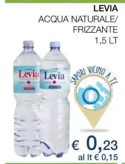Coop LEVIA ACQUA NATURALE/FRIZZANTE offerta