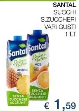Coop SANTÀL Succhi offerta
