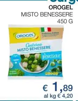 Coop OROGEL Misto Benessere offerta