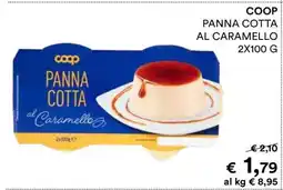 Coop COOP PANNA COTTA AL CARAMELLO offerta