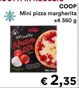 Coop COOP MINI PIZZA MARGHERITA offerta