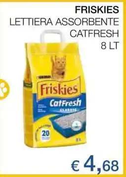Coop FRISKIES LETTIERA ASSORBENTE CATFRESH offerta