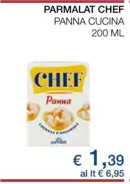 Coop PARMALAT CHEF PANNA CUCINA 200 ML offerta