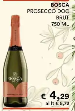 Coop Bosca Prosecco DOC Brut offerta