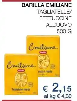 Coop Barilla Emiliane offerta