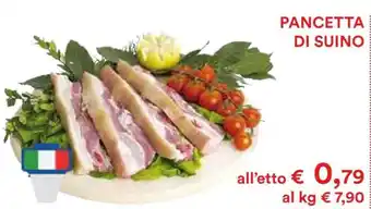 Coop Pancetta di Suino offerta