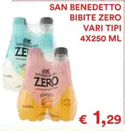 Coop San Benedetto Bibite Zero offerta