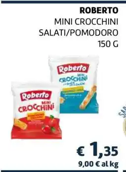 Coop ROBERTO MINI CROCCHINI SALATI/POMODORO offerta