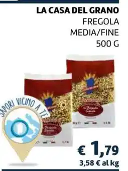 Coop LA CASA DEL GRANO FREGOLA offerta