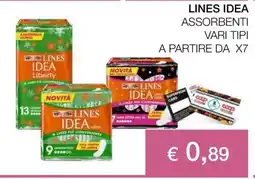 Coop Lines Idea Assorbenti offerta