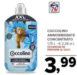 Todis Coccolino ammorbidente concentrato offerta