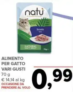 Todis Natu alimento per gatto offerta