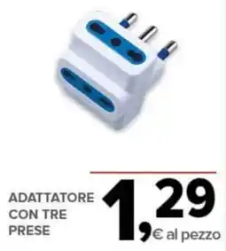 Todis Adattatore con tre prese offerta