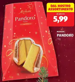 ALDI Monarc pandoro offerta