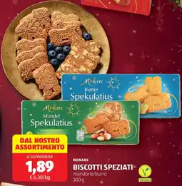 ALDI Monarc biscotti speziati offerta