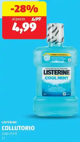 ALDI Listerine collutorio offerta