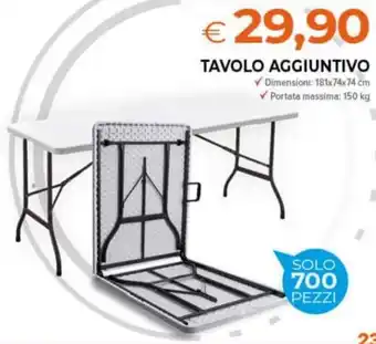 Todis Tavolo aggiuntivo offerta