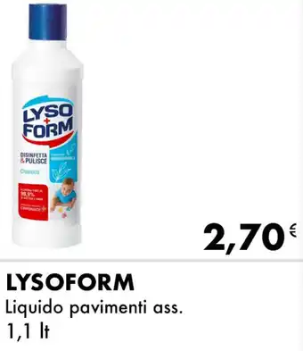 LYSOFORM Liquido pavimenti ass.