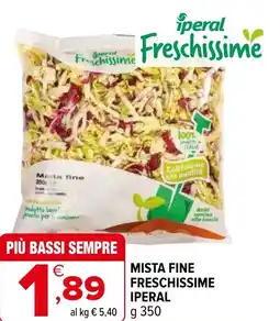 Iperal Mista fine freschissime iperal offerta