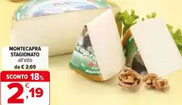 Iperal Montecapra stagionato offerta