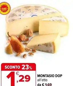 Iperal Montasio dop offerta