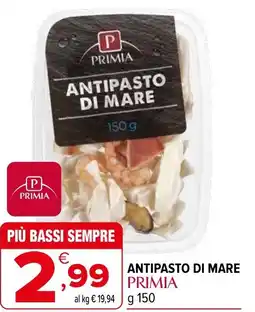 Iperal Antipasto di mare PRIMIA offerta