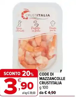 Iperal Code di mazzancolle CRUSTITALIA offerta