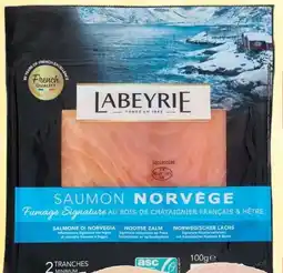 Iperal Salmone affumicato labeyrie norvegia offerta