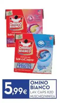 Proshop Omino bianco lav. caps x20 muschio/ninfea offerta