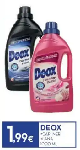 Proshop Deox capi neri lana offerta