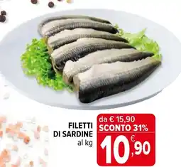 Iperal Filetti di sardine offerta