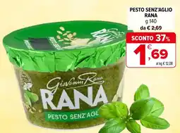 Iperal Pesto senz'aglio RANA offerta