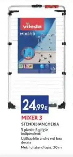 Proshop Mixer 3 stendibiancheria offerta